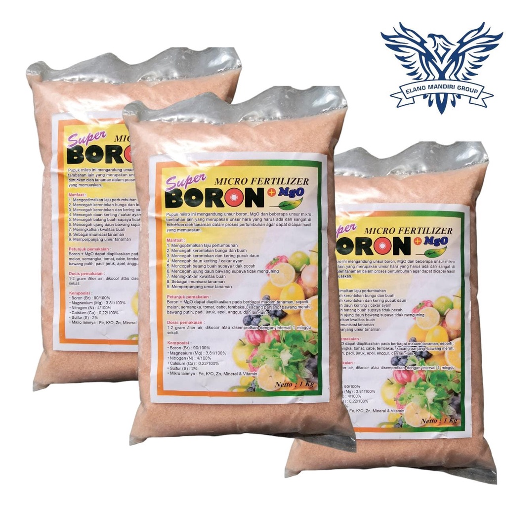 Pupuk Super BORON + MgO 1Kg