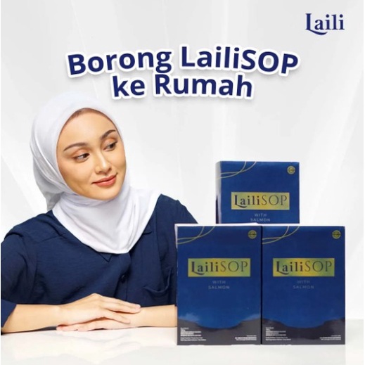 

LAILI SOP/SUPLEMEN KESEHATAN/SALMON OVARY PEPTIDE BY LAILI