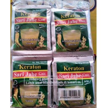 

RECOMENDED Sari Jahe Cair Keraton 30ml (isi 12 pcs) ☃ 888