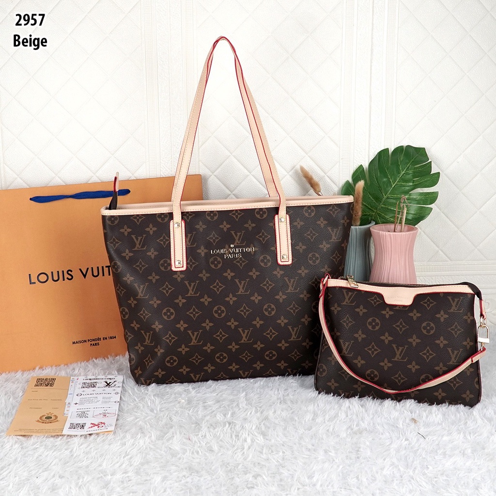 TOTE BAG  2 in 1 with Zipper 2957