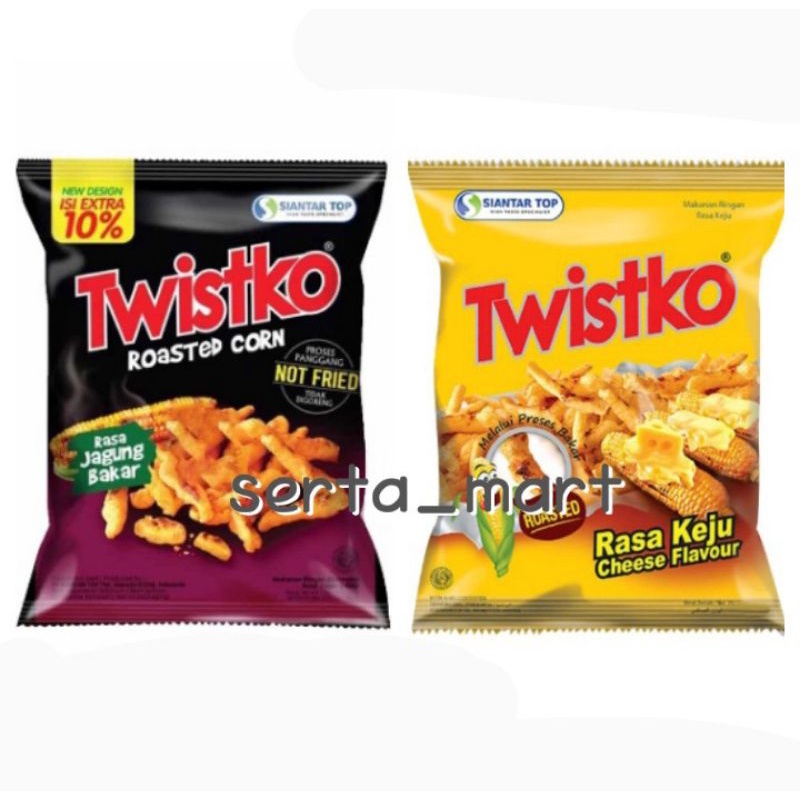 

Twistko Snack Jagung Bakar 30gr - 70gr - 140gr - Chiki Twisko Jagung Bakar Keju