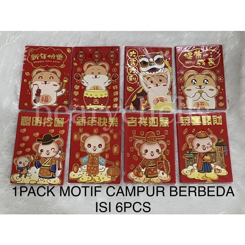 

READY Angpao Imlek Shio Tikus 2023 Angpao Murah Amplop Imlek Murah