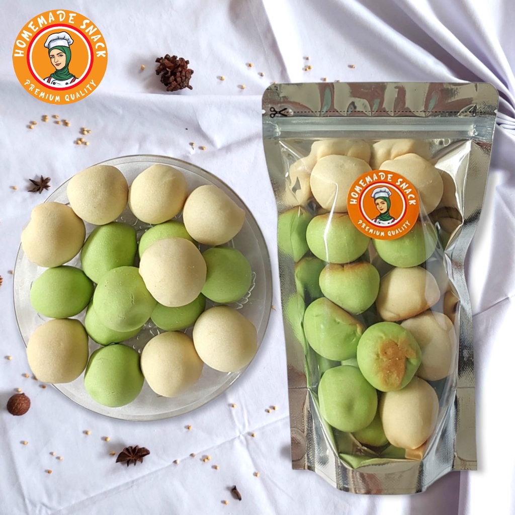 

Homemade Snack - Snack Jadul Kue tradisional Nopia Legit mix Rasa Homemade Snack Halal Kualitas Premium