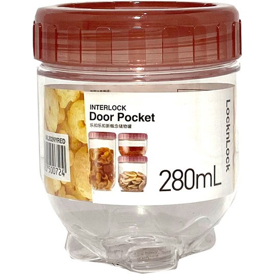 Lock n Lock Interlock Toples Makanan 280 ml Lock &amp; Lock Food Container