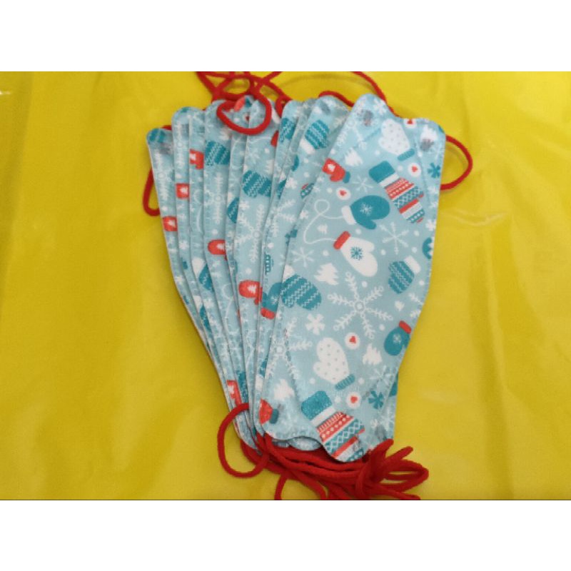 KF94 anak usia 4-10 th edisi natal 1 pack isi 10 pcs