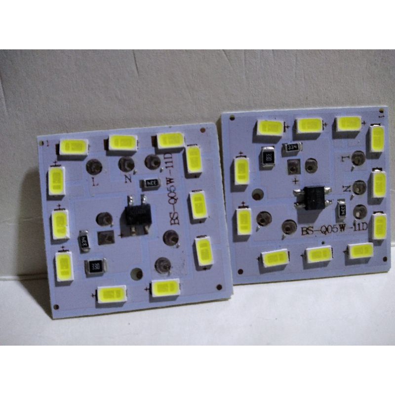 Lampu led viber harus nambah elko dan milar 5wat dan 10wat
