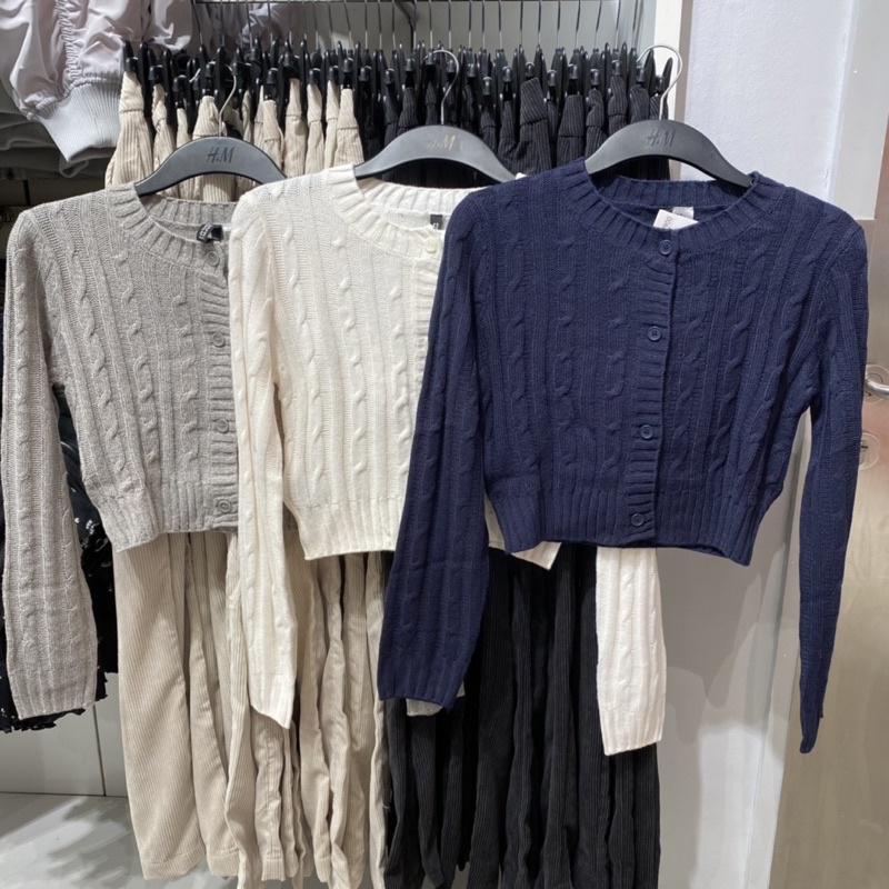 Cardigan knit Cable H&M Original Store