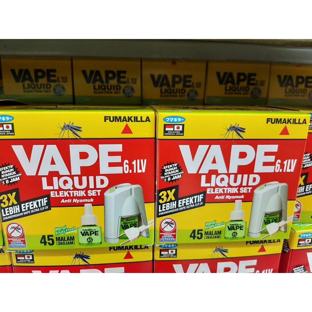 obat nyamuk vape liquid electric set