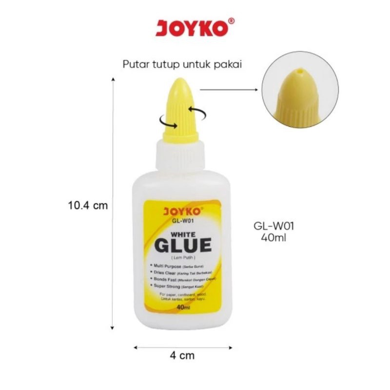 

Liquid Glue Lem Kertas Cair Joyko GL-W01