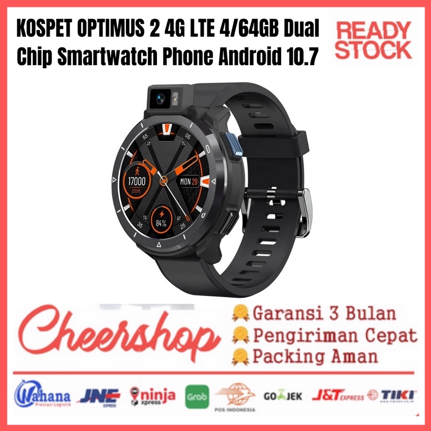 KOSPET OPTIMUS 2 4G LTE 4/64GB Dual Chip Smartwatch Phone Android 10.7