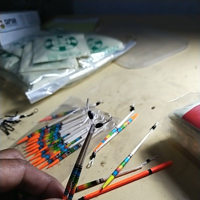 pelampung kumbul jarum + stoper