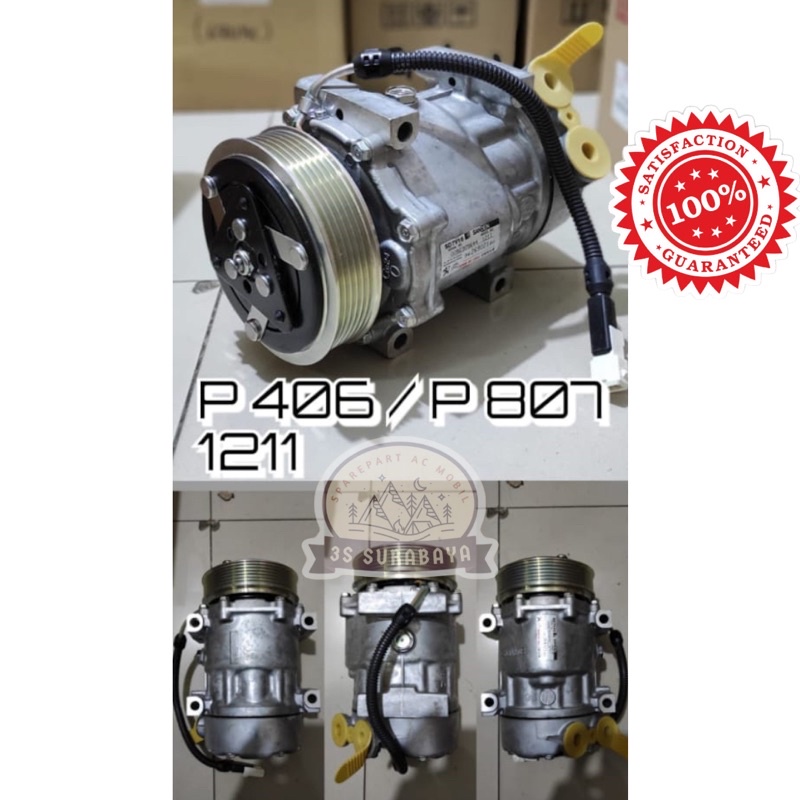 Kompresor Peugeot P408/P807 Sanden Original