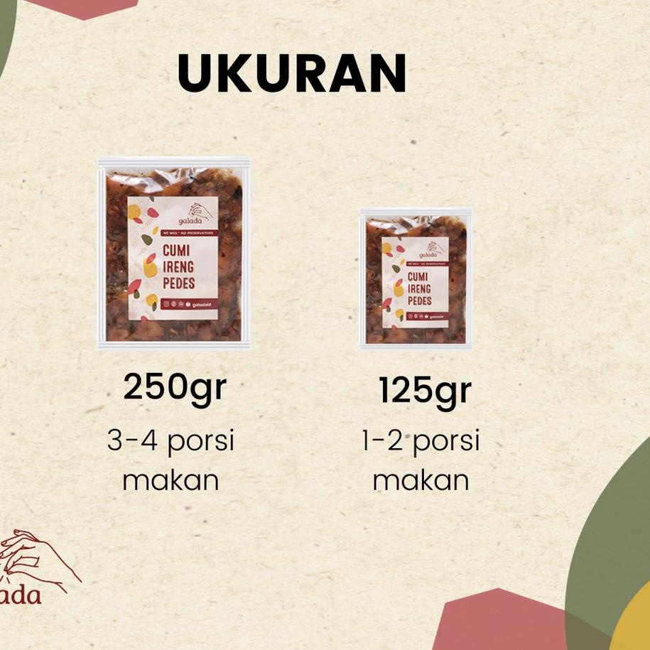 

[KODE PRODUK AFIPH7261] Cumi Ireng Pedes / Cumi Hitam Sambal | Galada