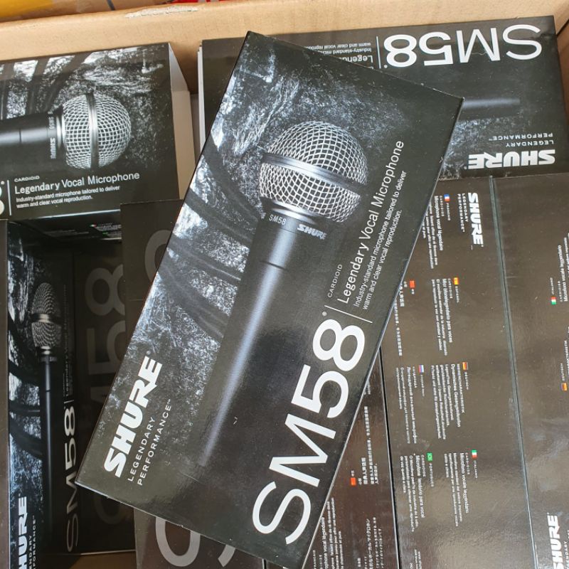 MIC DYNAMIC SHURE SM-58 MIC VOCAL ARTIS SHURE M58