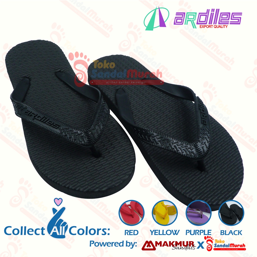 Toko Sendal Murah - Sandal Jepit Karet / Sandal Anak Perempuan Laki - Laki / Sandal Anak Ukuran Tanggung Warna [Toko Sendal Murah Kids 04 Ardiles 705]