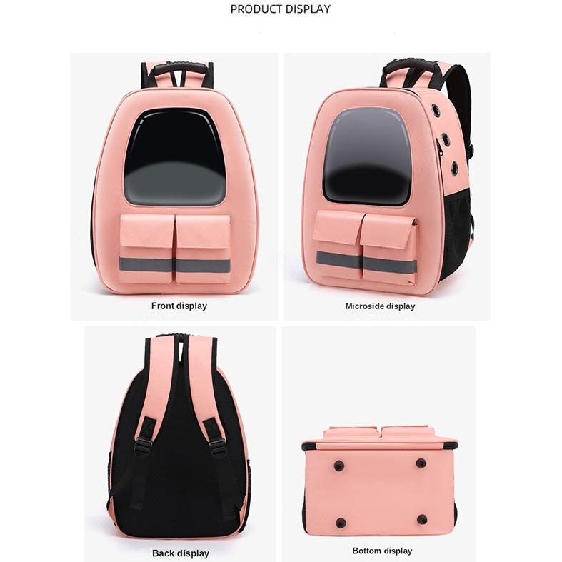 [Art. 0010Q] 【Yayapet】Tas Gendong Ransel Kelinci Anjing Kucing Transparan / Pet Cargo / Pet Carrier 