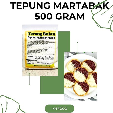 

Tepung Martabak Manis Instan 500g- Tepung Premik Martabak Manis Empuk