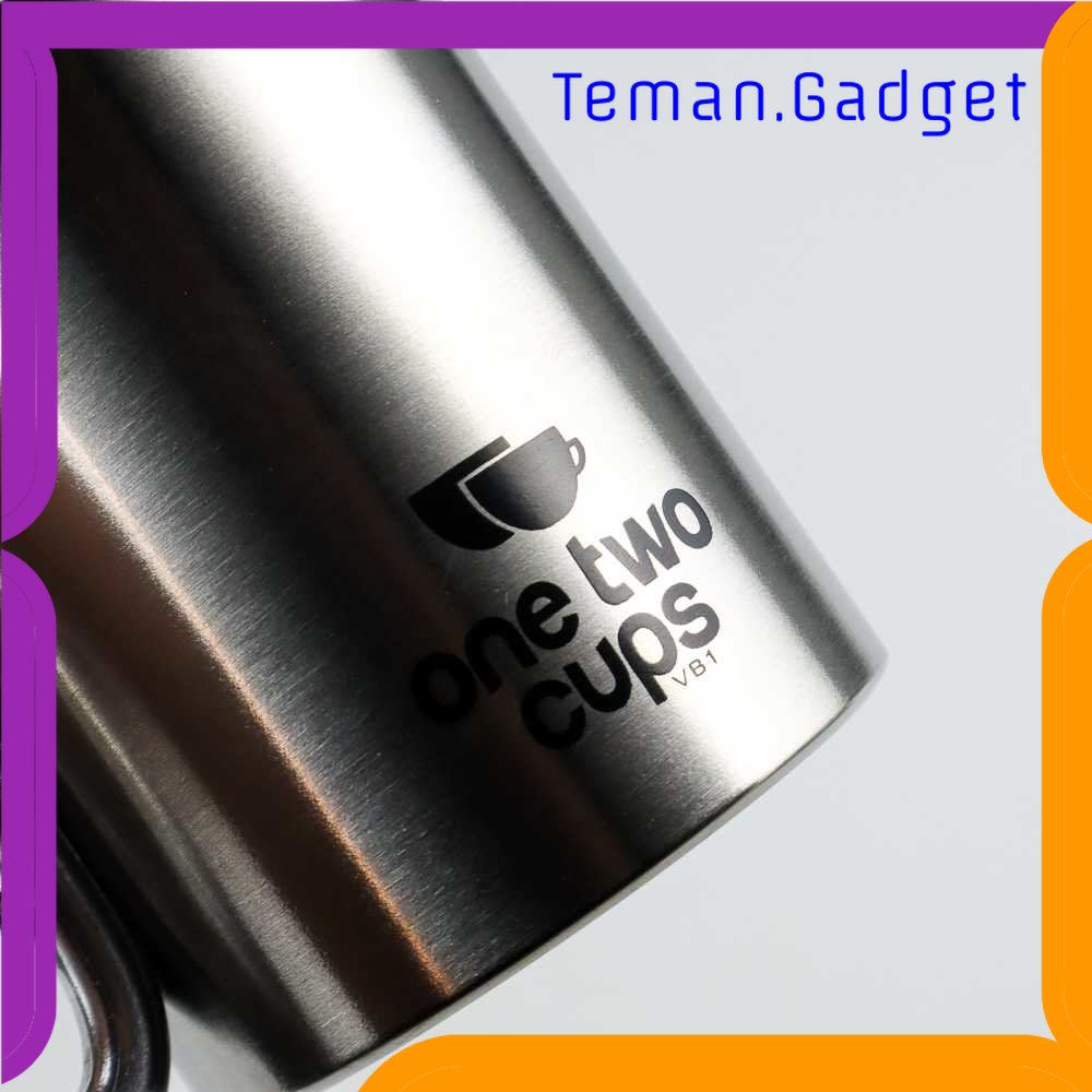 TG - DPR One Two Cups Gelas Cangkir Carabiner Stainless Steel 180ml - VB1