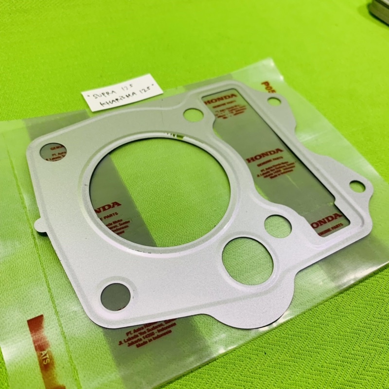 paking gasket kop head cylinder honda supra 125 karbu supra 125 fi kharisma KPH