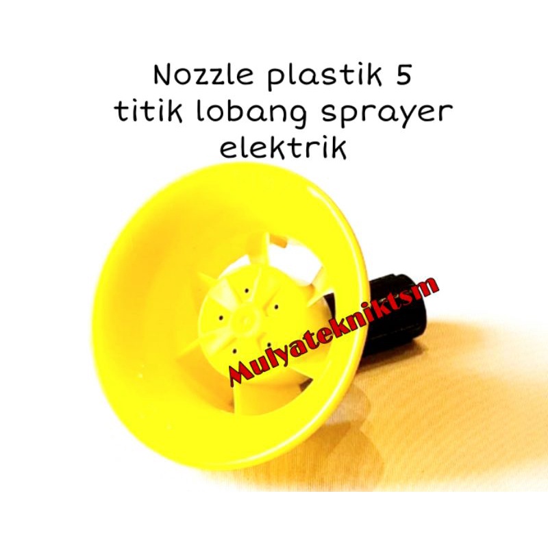 Nozzle Sprayer kipas 5 lubang
