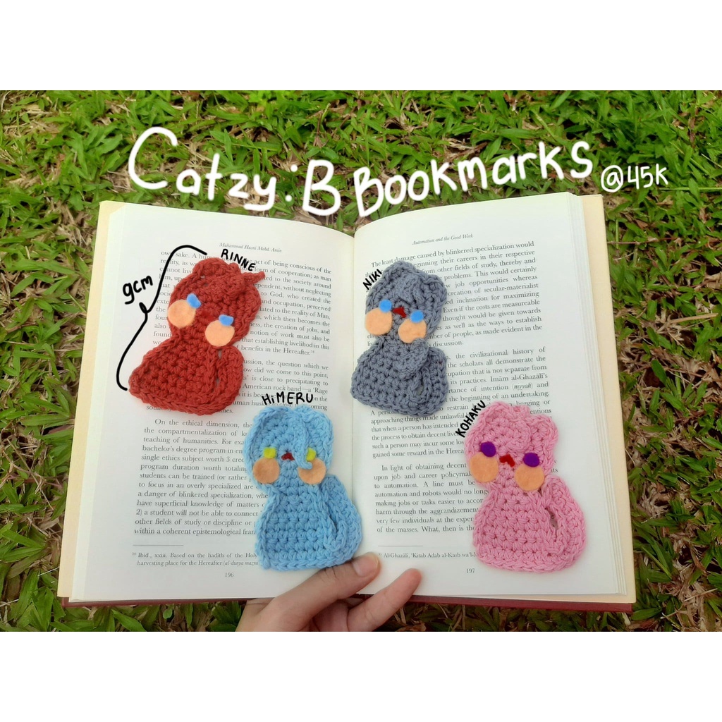 

Crazy: B Cat Bookmark