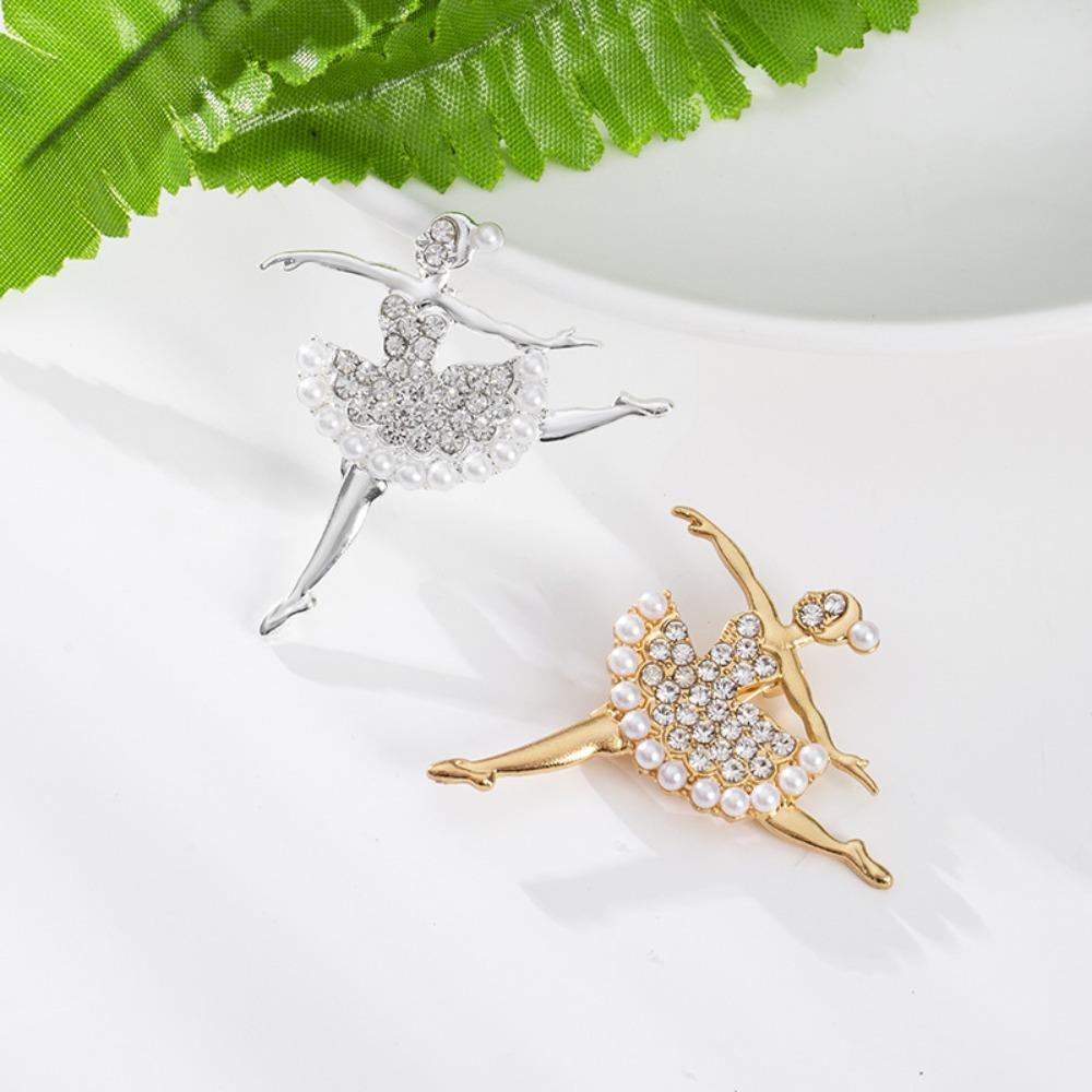 Needway  Pin Kristal Pesona Perhiasan Vintage Elegan Indah Untuk Wanita Aksesoris Jas