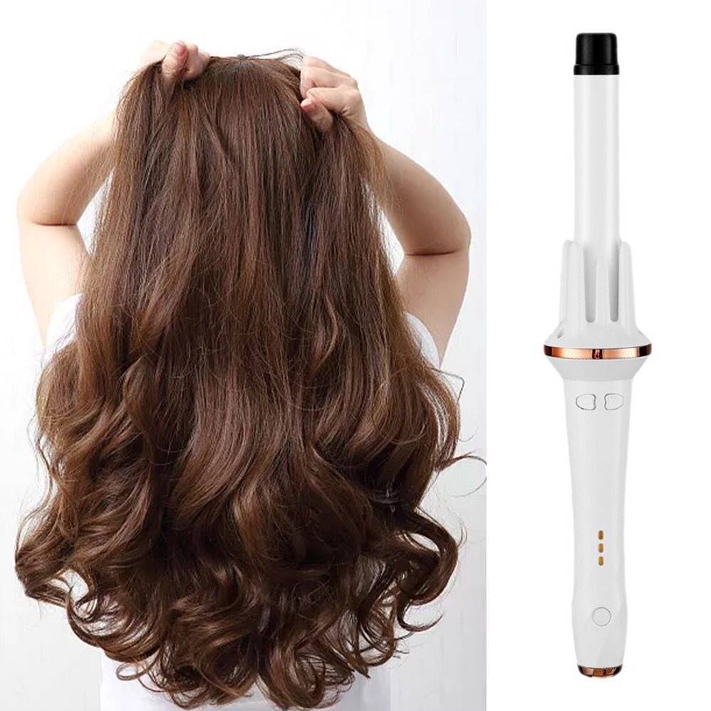 VIVID VOGUE Catokan Curly Otomatis 28MM Curly Rambut Keriting UNGU Keramik Automatic Hair Curler