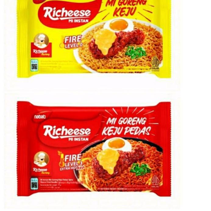 

9.9 Flash Sale Mie Goreng Keju Pedas Mie Richeese Level 3 Level 5 Mie Keju Viral