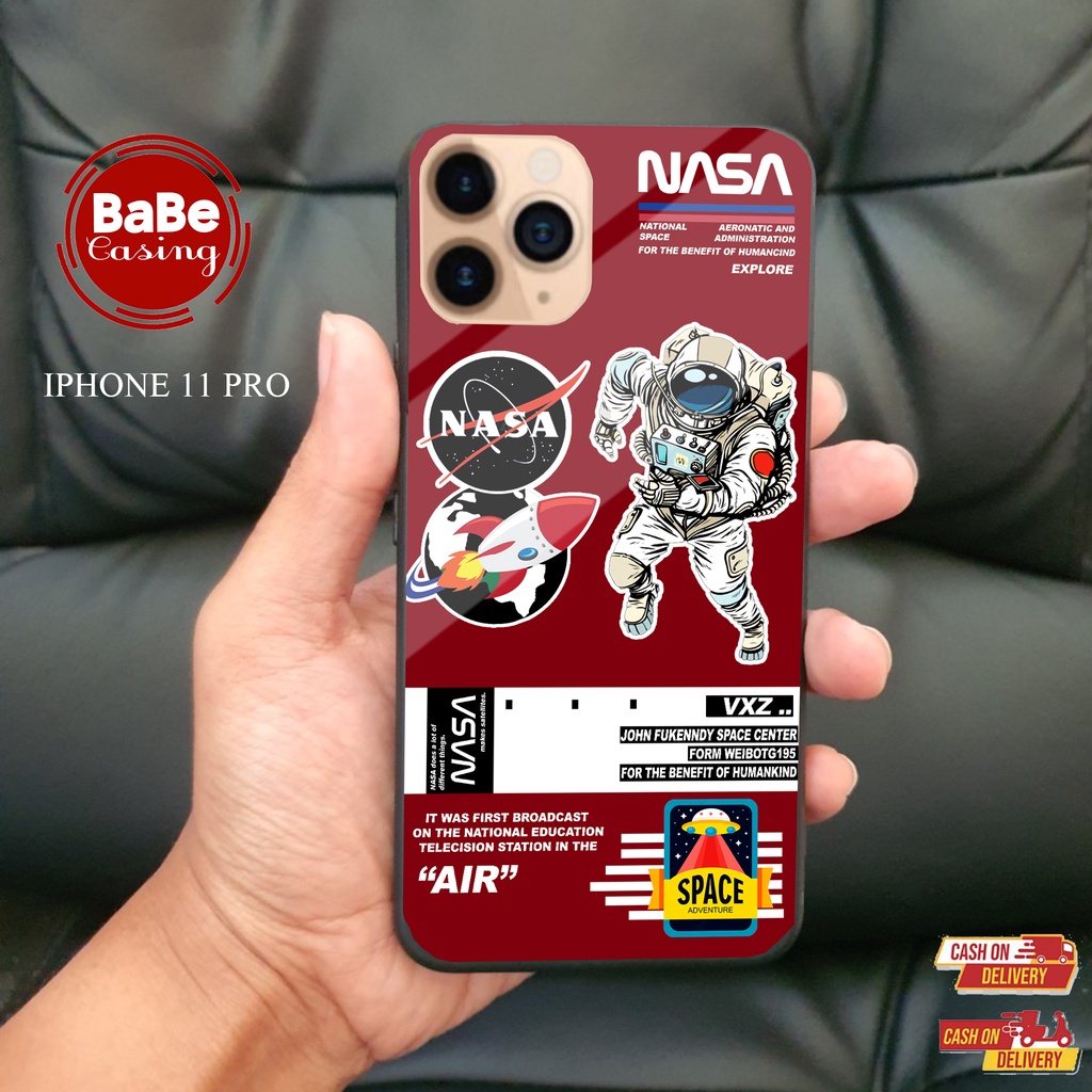 CASE IPHONE 11 PRO MOTIF [NASA ASTRO ] Fashion Case - Case Terbaru - Case Termurah - Case Terlaris -