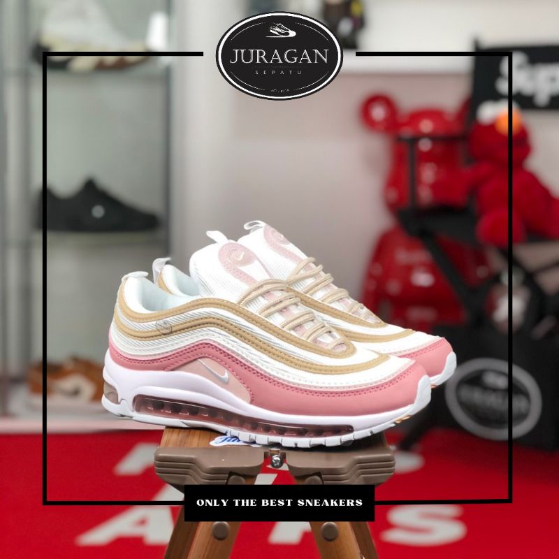 Nike Air Max 97 &quot;Particle Beige/Rush Pink&quot;