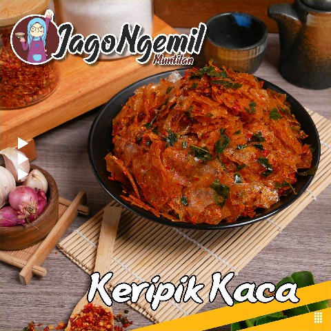 

KRIPCA (Keripik Kaca) PEDAS DAUN JERUK | SNACK KEKINIAN PEDAS RENYAH BUMBU DAUN JERUK MELIMPAH | JAGO NGEMIL HARGA PALING MURAH