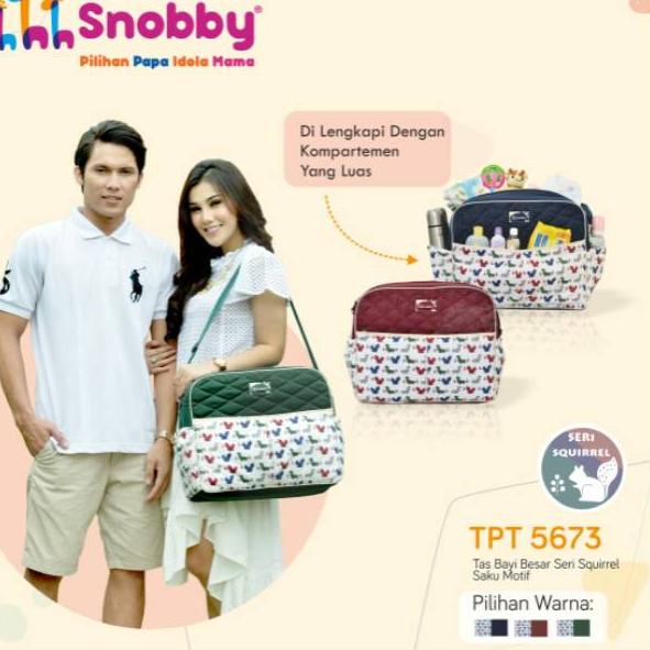 Segera Nantikan Tas Bayi Besar Saku Motif Snobby Seri Squirrel - TPT 5673