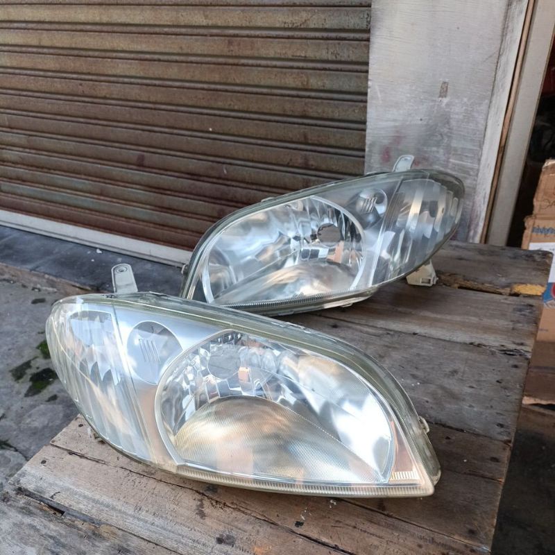 lampu depan headlamp toyota vios gen1 gen 1 2003 2004 2005 2006 ORIGINAL