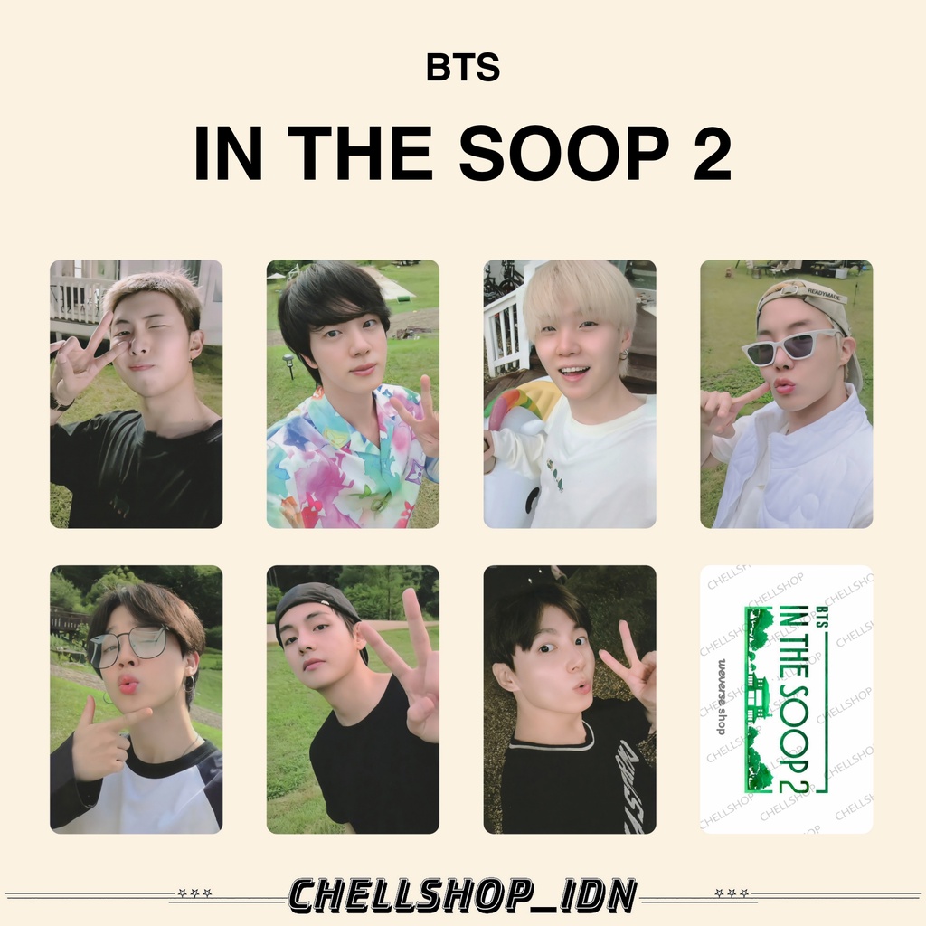 PHOTOCARD BTS IN THE SOOP 2