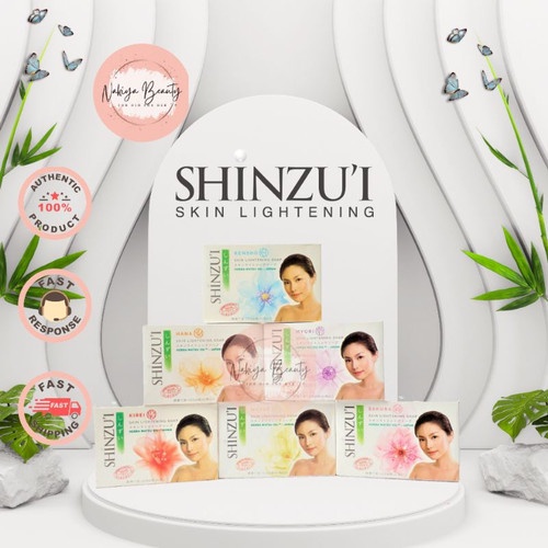 MFI - Shinzui Skin Lightening Bar Soap 80gr | Sabun Mandi Batang Shinzu'i Sinzhui | Random