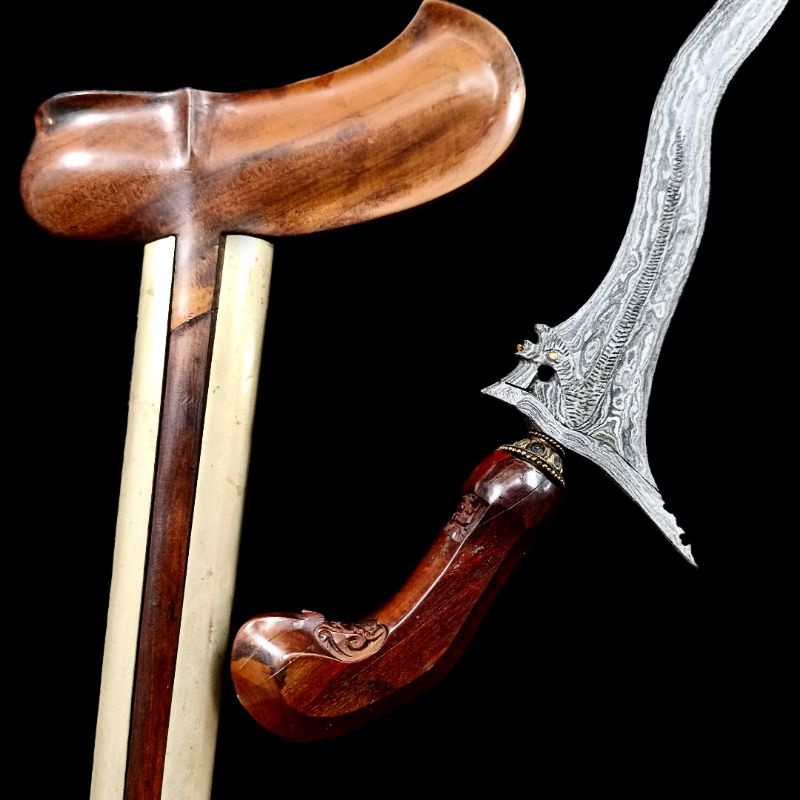 Keris Naga Siluman (Primitif) Sepuh Ex Kolektor