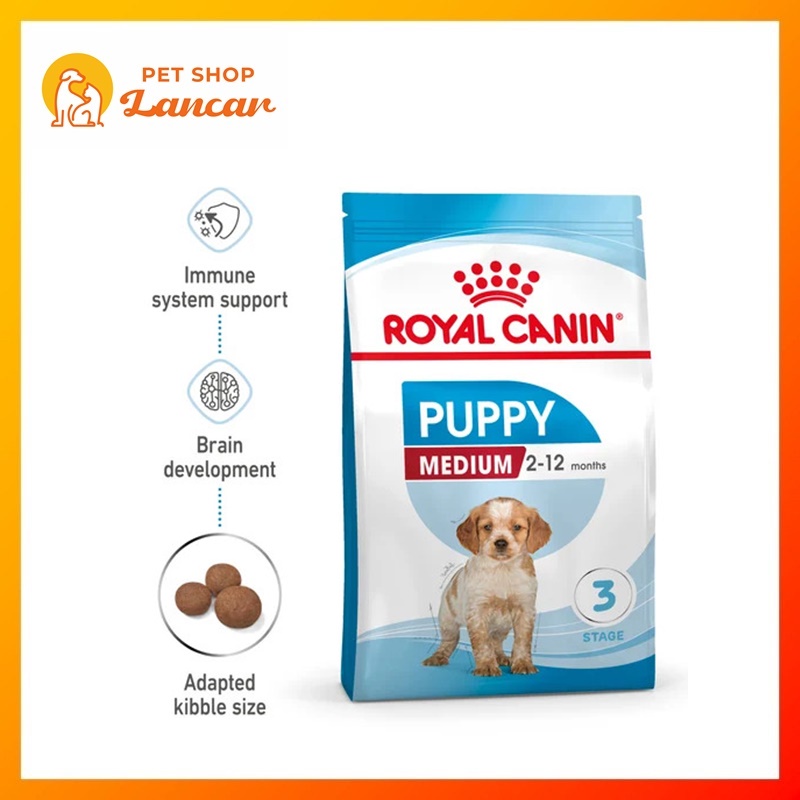 Royal Canin Medium Junior 4Kg - Makanan Anjing / Dog Food
