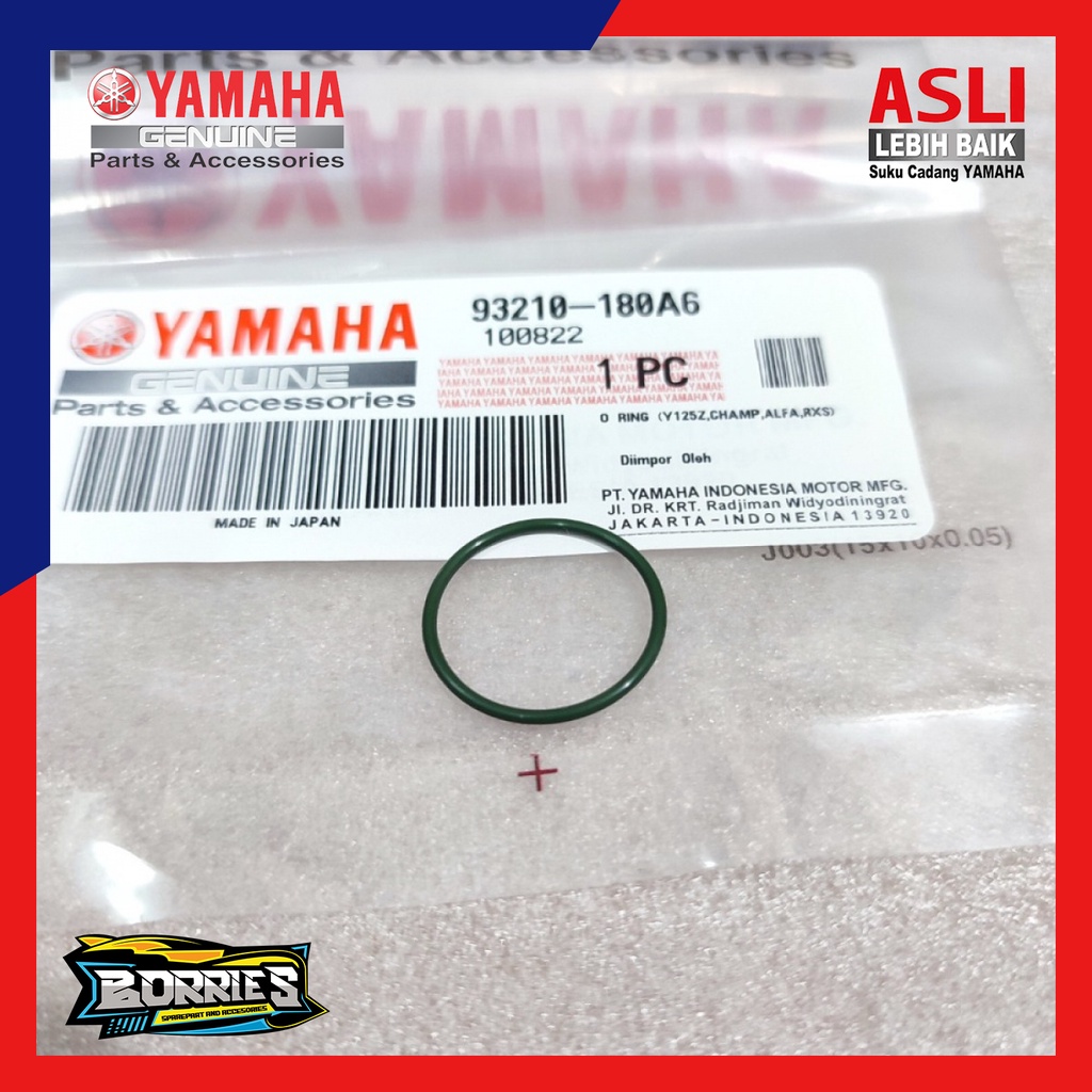 O RING JAPAN KRUK AS F1ZR RX KING ORI YGP FIZR FIZ F1Z R RXKING RX-KING 93210-180A6