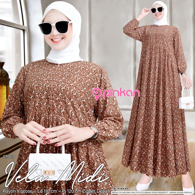 Vela Midi By Pinkan || Midi Dress