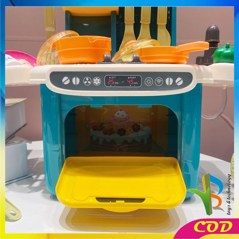 RB-M260 Mainan Anak Kitchen Set Mini Isi 36PCS Mainan Anak Perempuan Masak Masakan Lengkap Kitchenware 8038