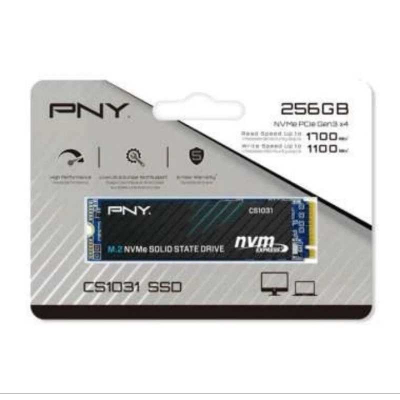 SSD NVME M2 PNY 256GB