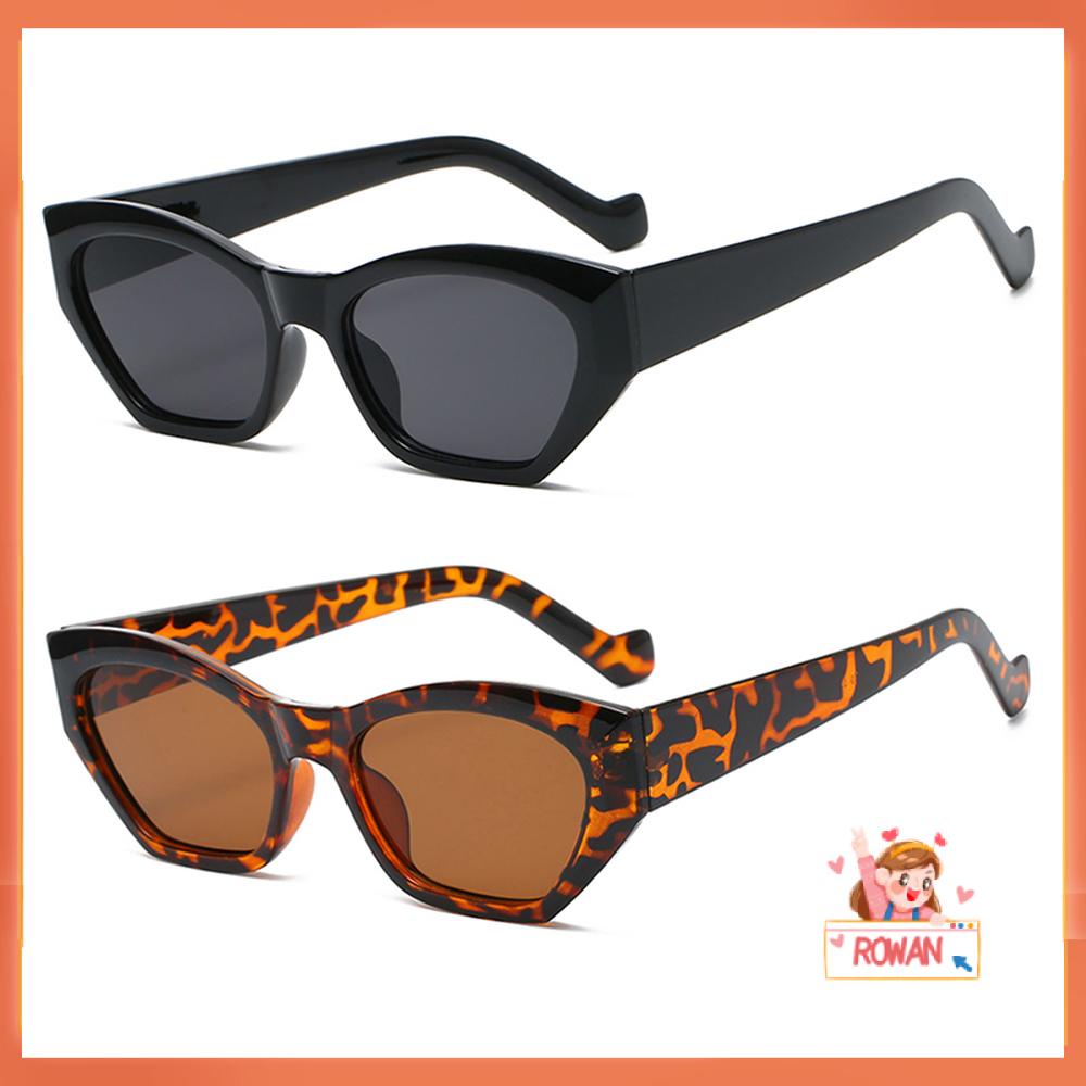 R-flower Kacamata Hitam Untuk Wanita Wanita Dan Pria UV 400 Protection 90s Sunglasses Kaca Mata Matahari