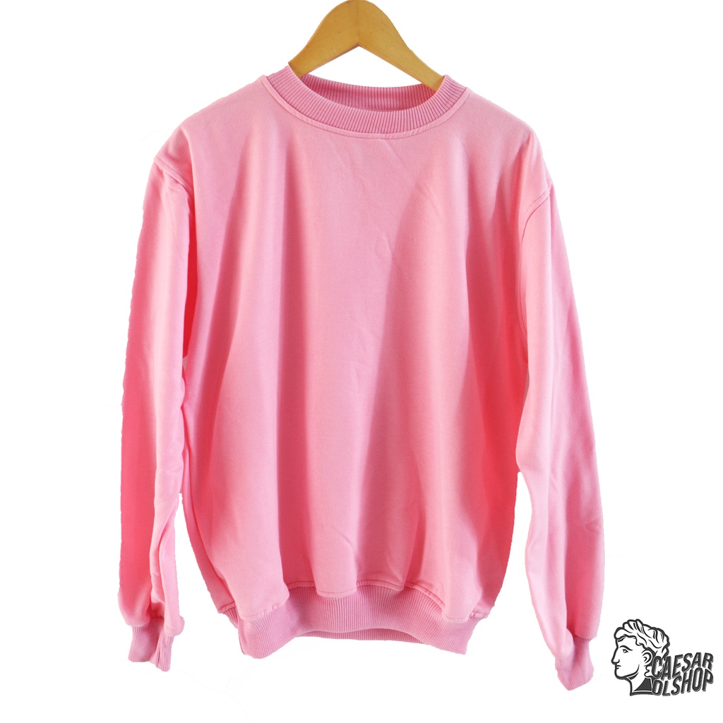 Caesar Olshop - Crewneck Unisex - Vibrant Pink