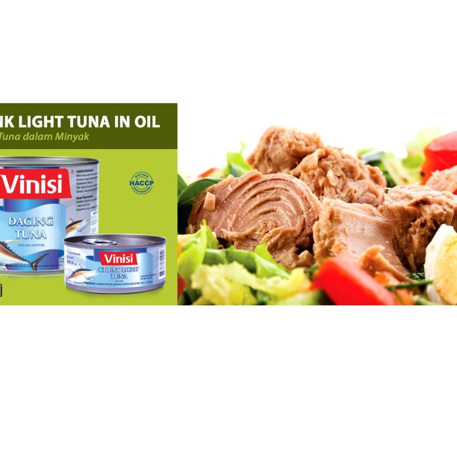 

Import Terlaris Vinisi Chunk Light Tuna 160 Gr
