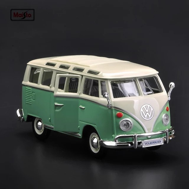 Diecast Miniatur Mobil VW Kombi Bus Klasik
