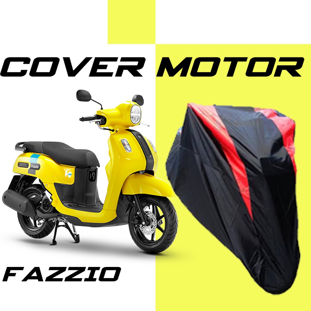 Fazzio Cover Motor fazzio Sarung Motor fazzio/nmax/xmax/adv/aerox/beat/vario/mio/mio m3/vega/jupiter/fino/scoopy