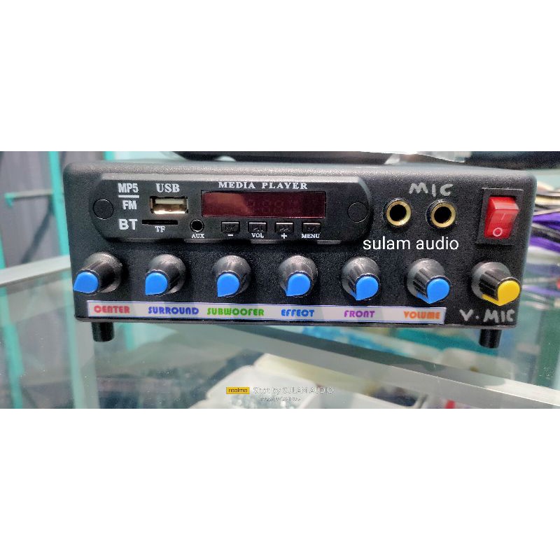 Ampli Mini Home Teather 7.1 Mp4 Mp5 Karaoke