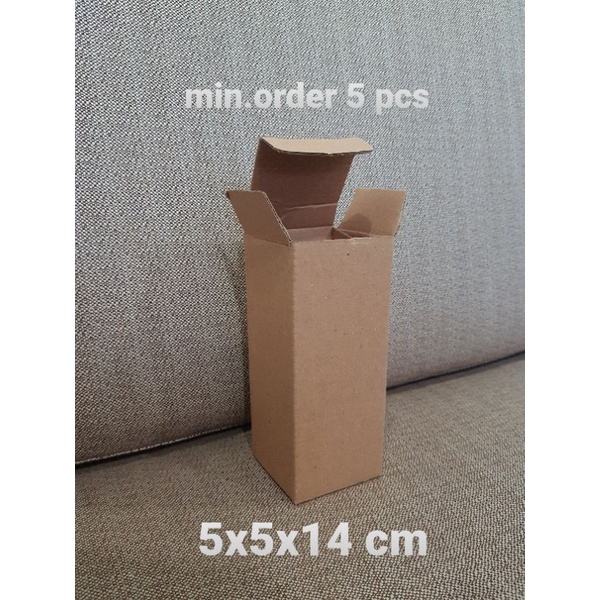 

Kardus Box uk 5x5x14 cm Kotak Karton Diecut Botol DB