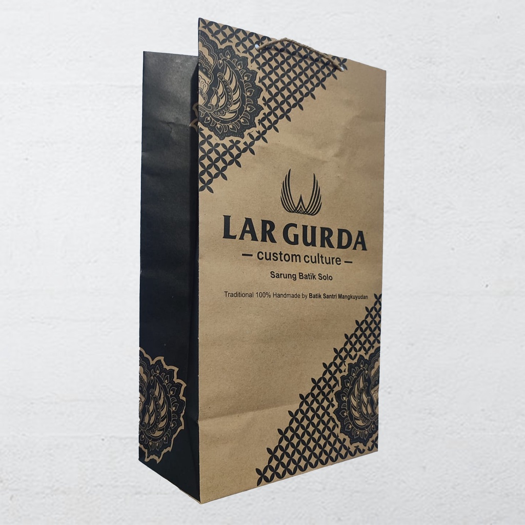 

Lar Gurda : Paper Bag / Kantong Kertas / Tambahan Tas Sarung Batik Largurda