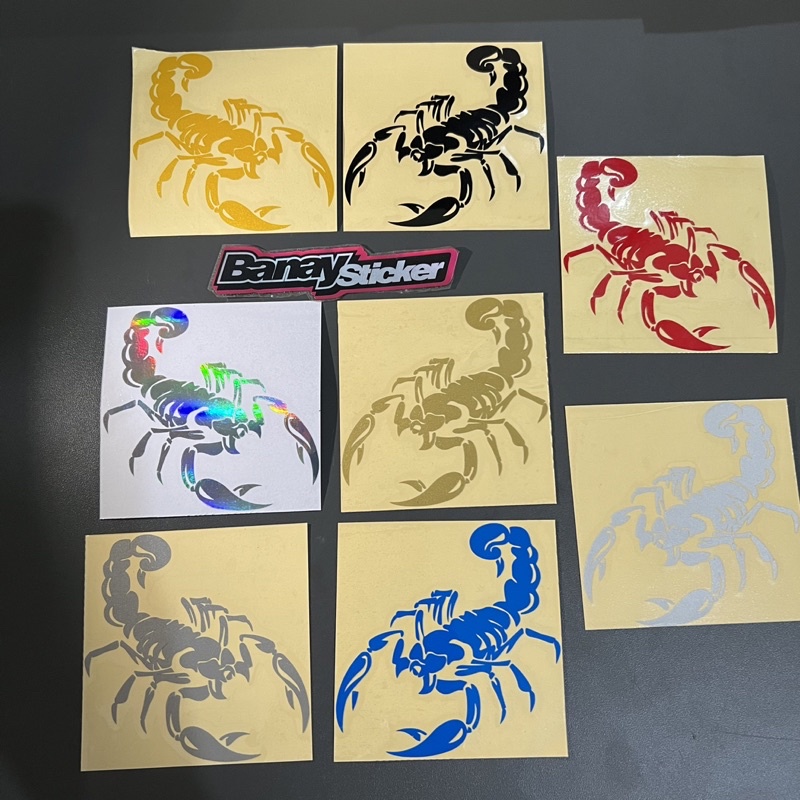 Sticker KALJENGKING Stiker SCORPIO Cutting